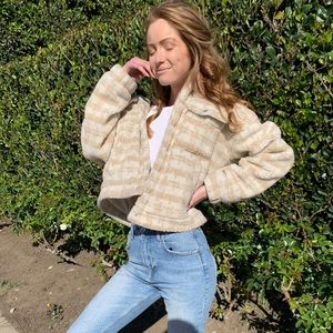 12th Tribe Plaid Shacket